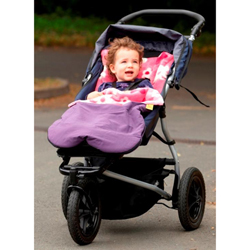 Waterproof Pink Flower Fur