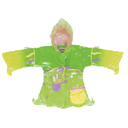 Kidorable Flower Fairy Waterproof Coat