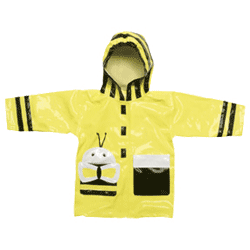Kidorable Bee Waterproof Coat