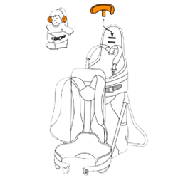 Vaude Head Protector for child Carriers