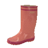 Pink Aigle Wellies
