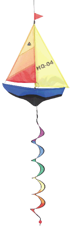 Sailing Boat Twist Wind Toy