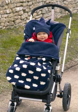 Navy Sheep Buggysnuggle