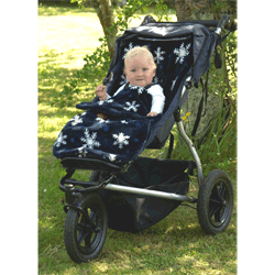 Snowflakes Ink Fur Buggysnuggle