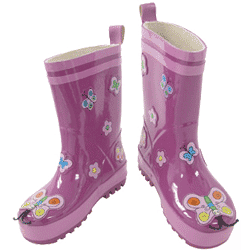 Kidorable Butterfly Wellington Boots