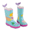 Kidorable Mermaid Wellington Boots
